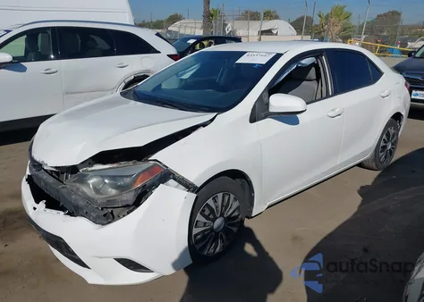 2014 Toyota Corolla Le from USA, damaged, VIN 5YFBURHE7EP093310